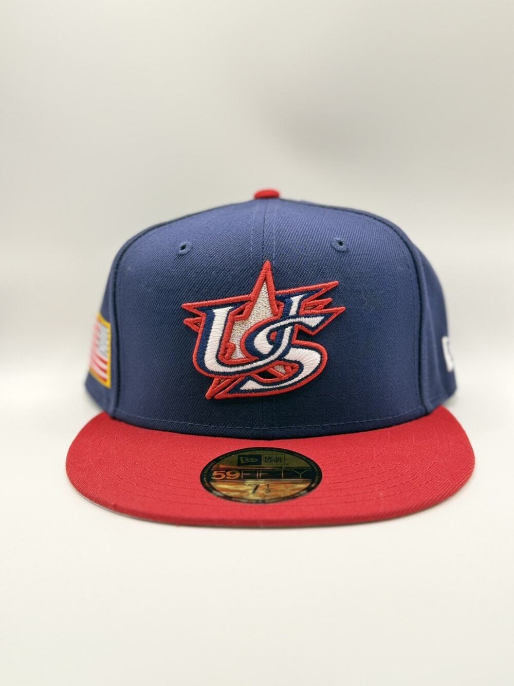 2026 WBC USA World Baseball Classic Fitted Hat New Era 59FIFTY Size 7 1/2